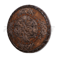 Large Leather Shield-image
